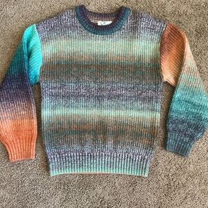 H&M Multicolor Striped Knitted Sweater